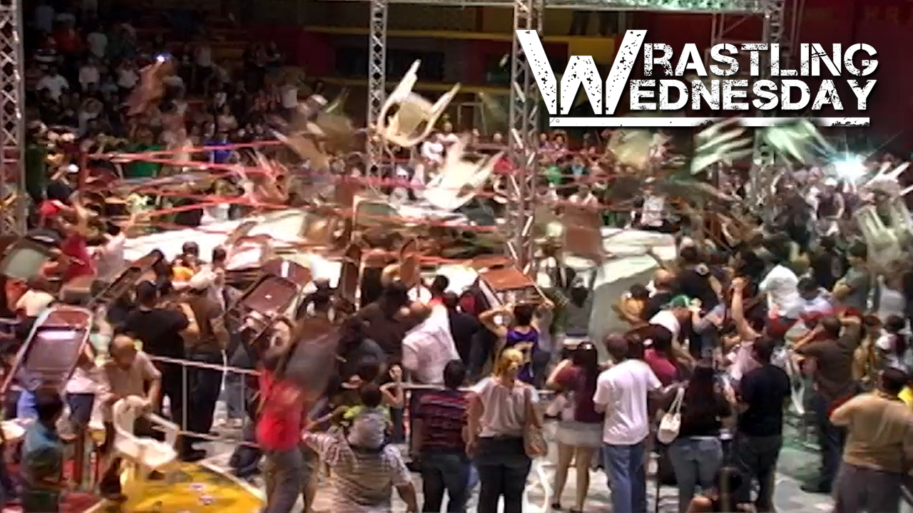300 steel chairs rained on me thanks to an angry fan mob – Wrastling Wednesday