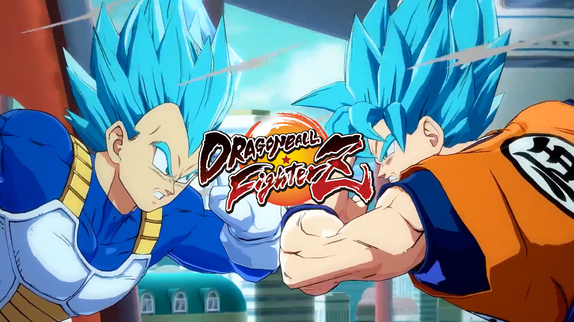 Dragonball FighterZ SSGSS Goku Vs SSGSS Vegeta Gameplay Trailer