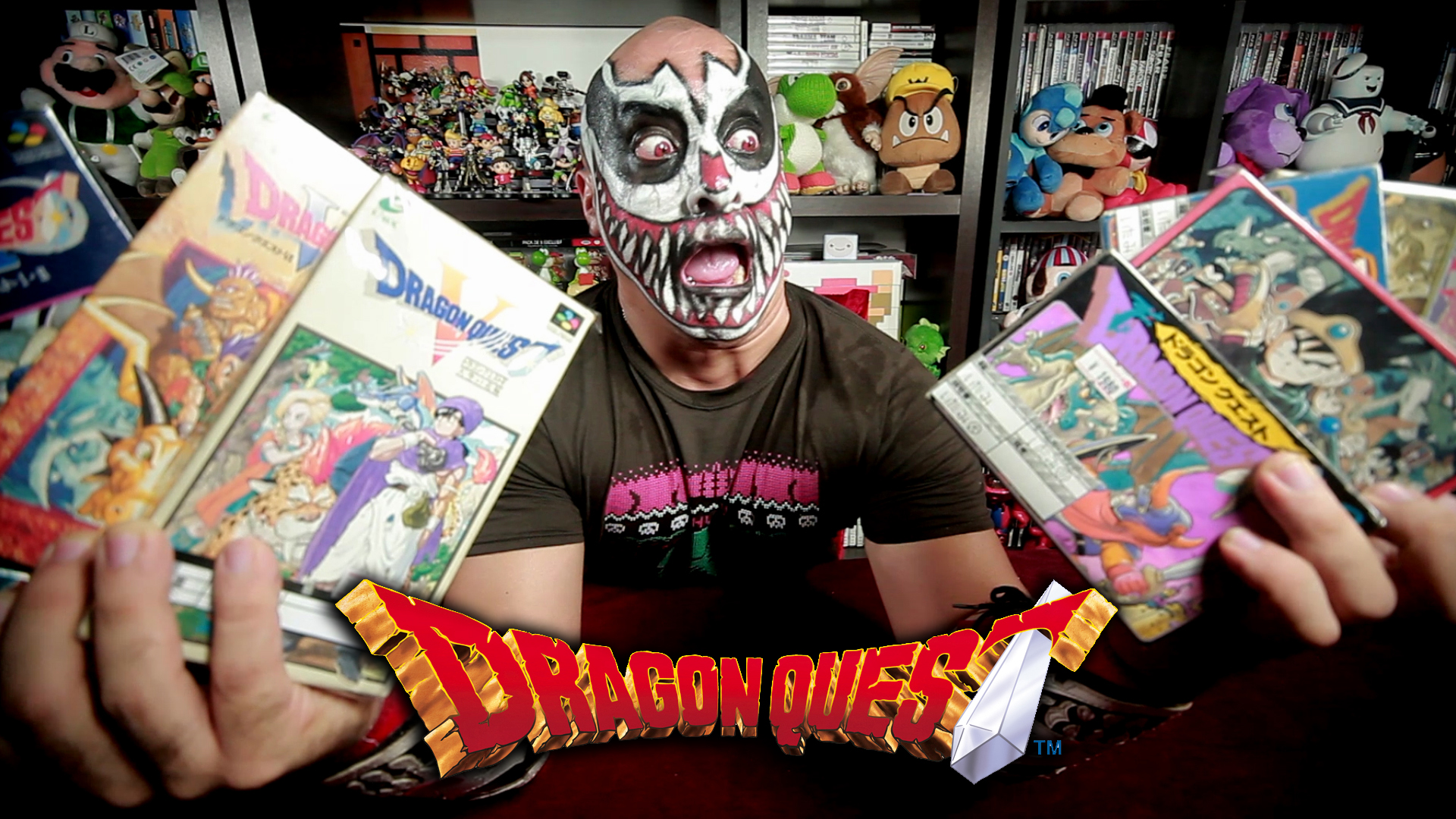 Giant Famicom Dragon quest pickups thanks to KIDSHORYUKEN